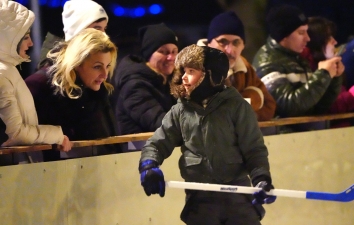 Jégkorongrangadó és sportágválasztó a kevi jégpályán – 2. kép