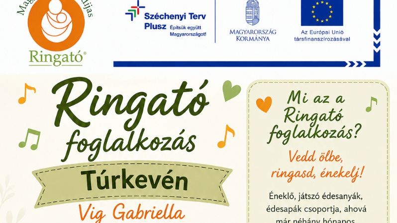 Vedd ölbe, ringasd, énekelj!” – Elindul a Ringató Túrkevén