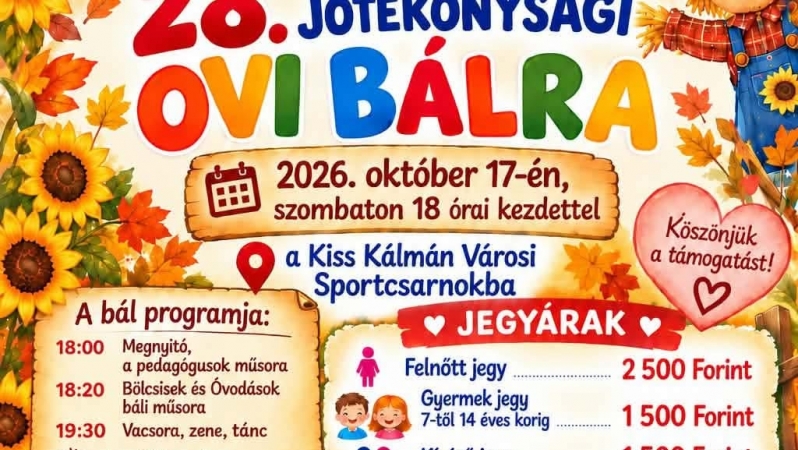 28. Jótékonysági Ovi Bál