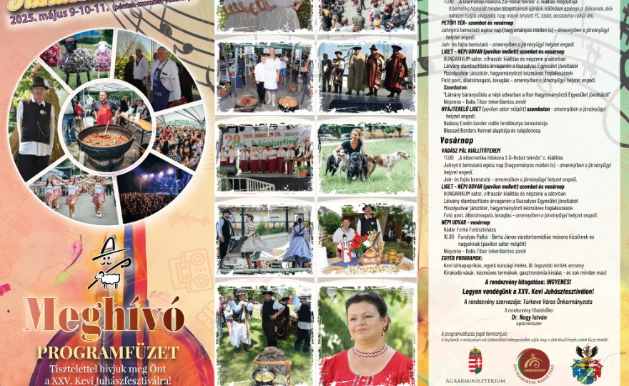 XXV. KEVI JUHÁSZFESZTIVÁL PROGRAM