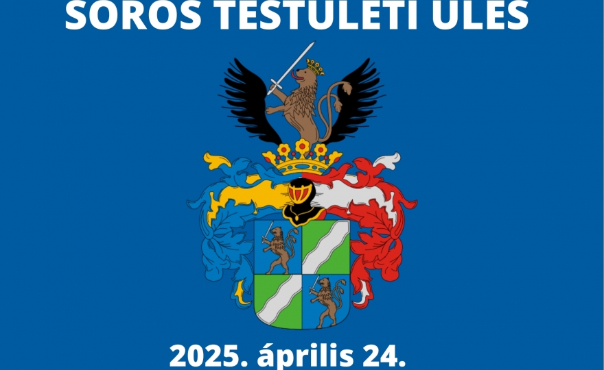 soros testületi ülés 2025. április 24.