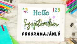 2025. szeptemberi programajánló