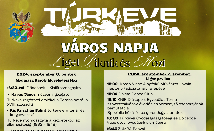 TÚRKEVE VÁROS NAPJA 2024