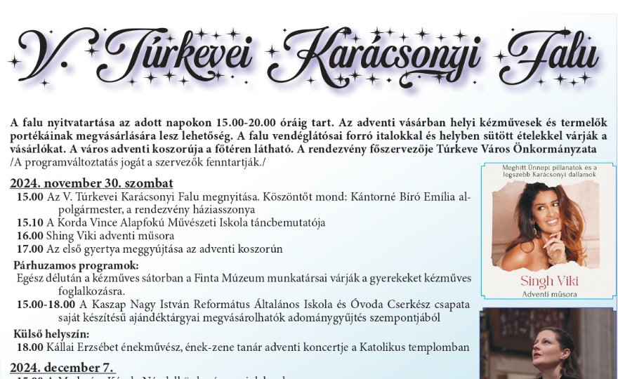 KARÁCSONYI FALU 2024