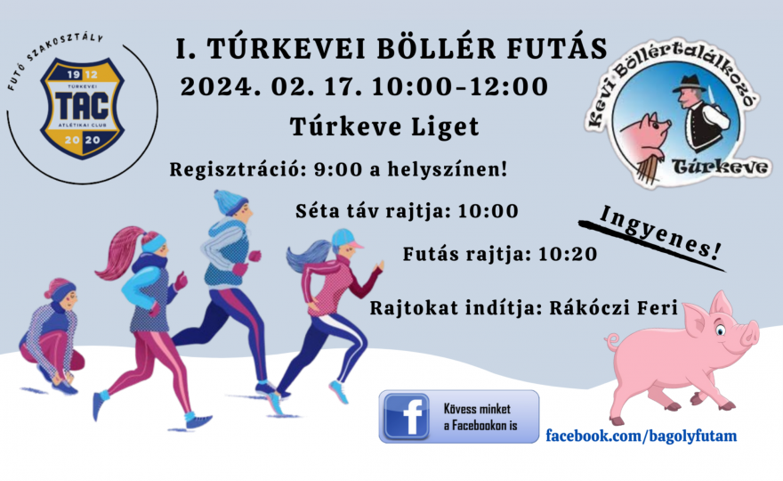 I. TÚRKEVEI BÖLLÉR FUTÁS