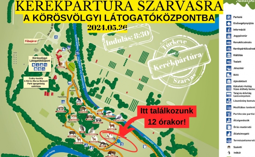 Kerékpártúra Szarvasra!