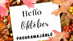 2025. októberi programajánló