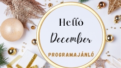2025. decemberi programajánló
