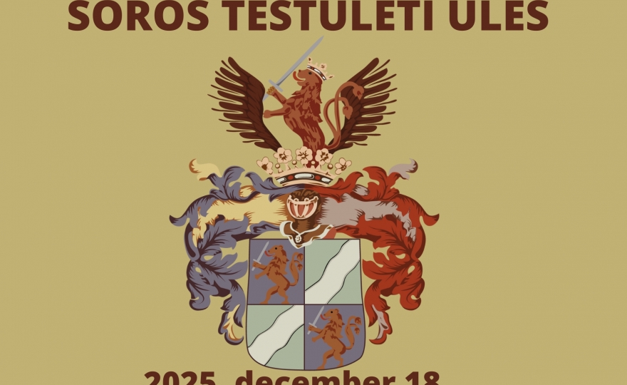 Soros testületi ülés 2025.december 18.