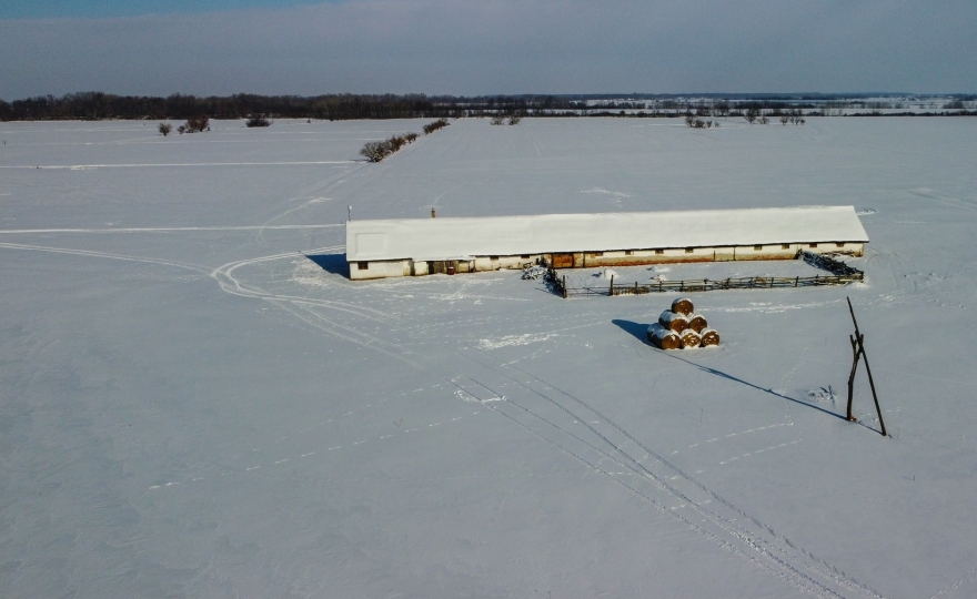 A puszta télen