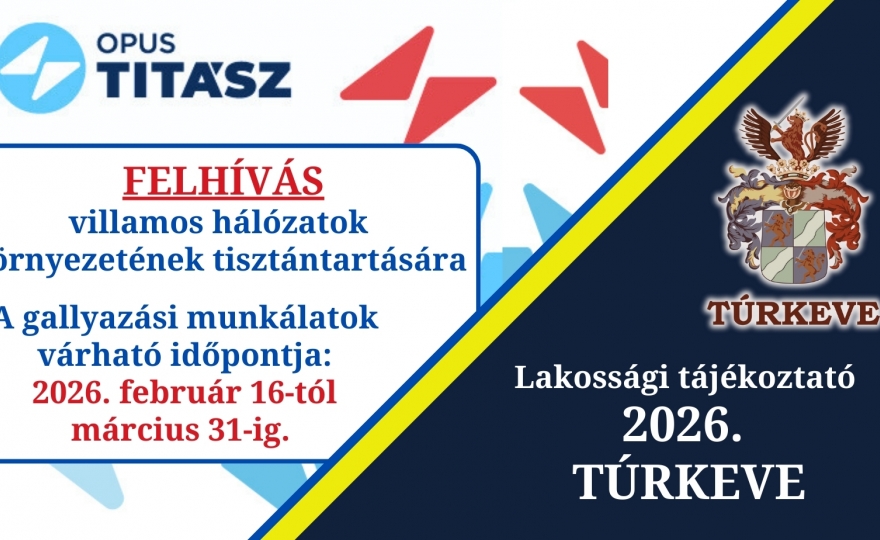 Az OPUS TITÁSZ Áramhálózati Zrt. közleménye