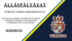 Pályázati felhívás háziorvosi álláshely betöltésére