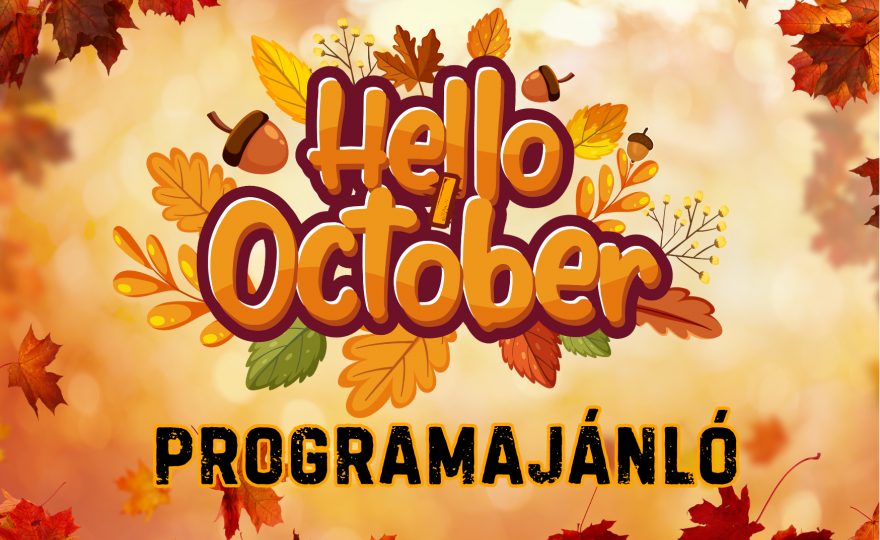 2026. októberi programajánló